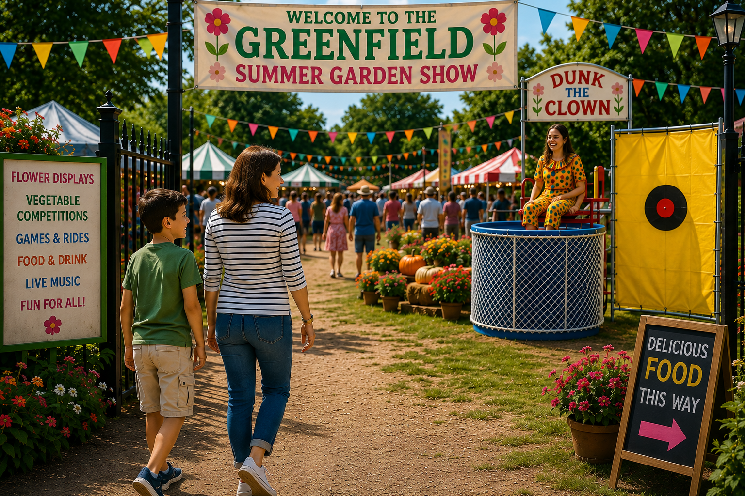 Welcome to the Greenfield Summer Garden Show