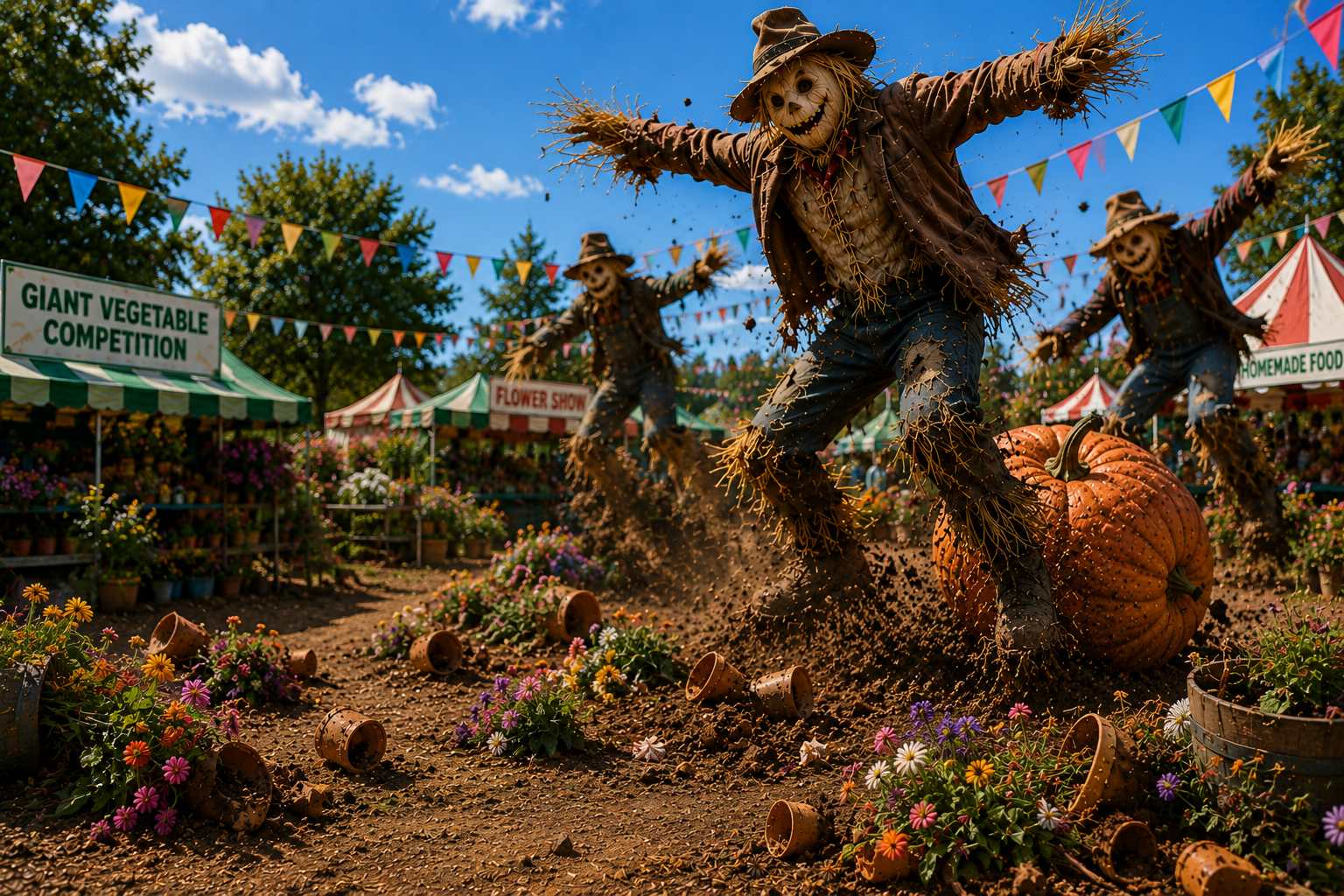 The Scarecrows Come to Life
