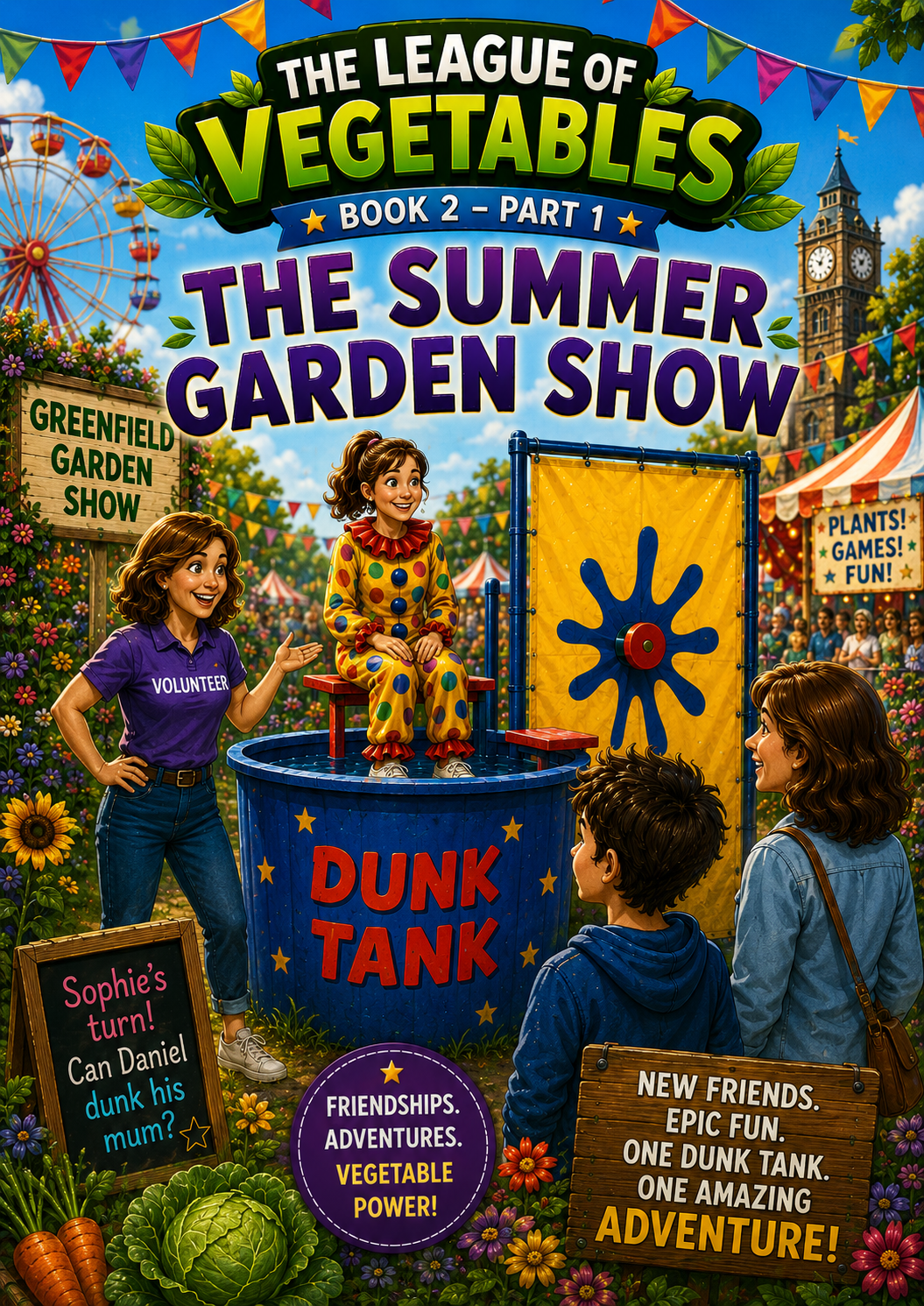 Book cover for The Summer Garden Show Part One