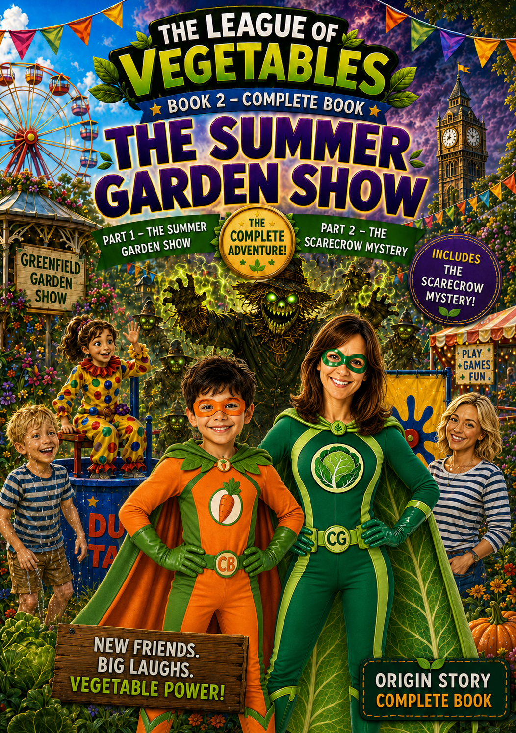 Book cover for The Summer Garden Show